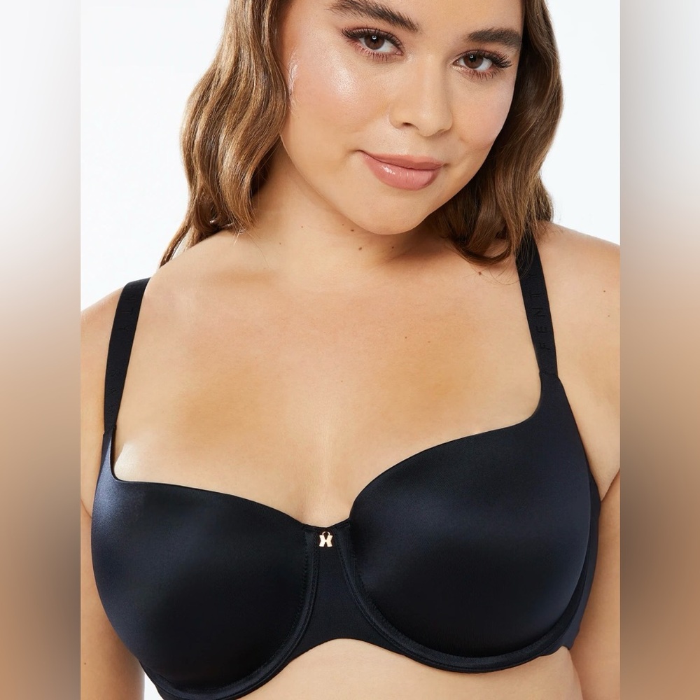 Savage x Fenty CORE MICROFIBER BALCONETTE BRA 46 D & 2 Pair of Panties 4x NWT